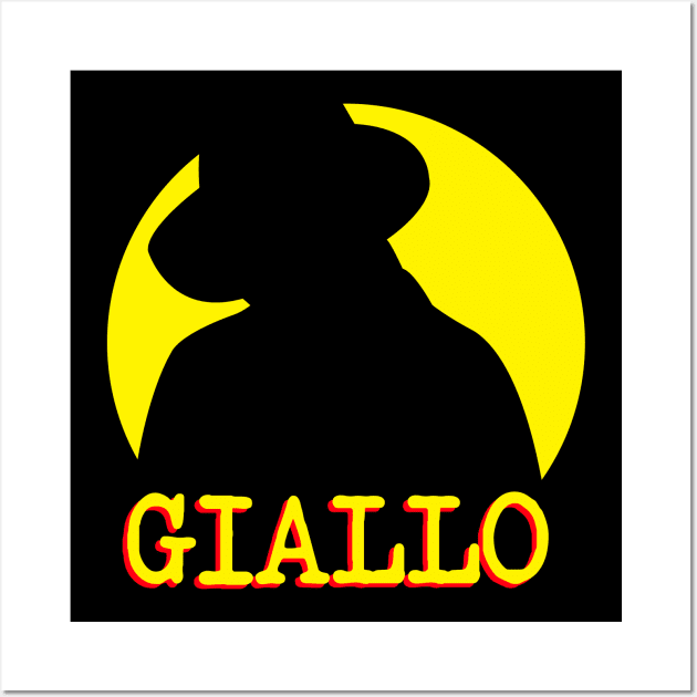 Giallo Italian Horror Movies Wall Art by CultTees